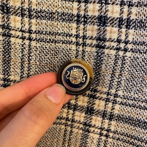 Veronica Beard Oria Checked Double Breasted Plaid Blazer Jacket - Size 2 - Picture 10 of 16